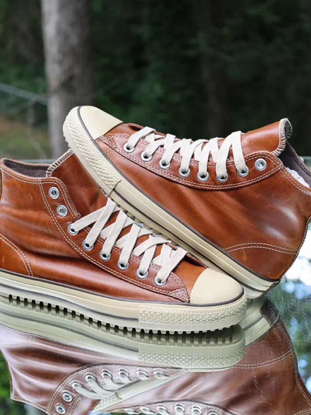 Converse Chuck Taylor All Star Boot Leather Pinecone - Picture 8 of 14